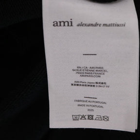 AMI PARIS | Ami de Coeur Zipped Hoodie "BLACK" (HSW765.730)