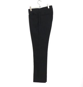 GUCCI 80s-90s Vintage | 2-Tuck Tapered Slacks "Black" (Size 46)