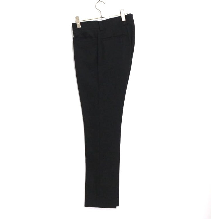 GUCCI 80s-90s Vintage | 2-Tuck Tapered Slacks "Black" (Size 46)