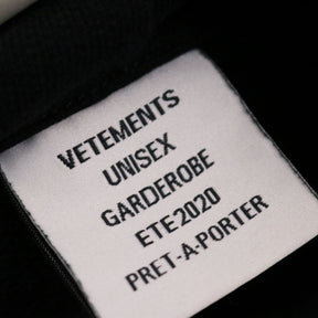 VETEMENTS(ヴェトモン) 20ss Food Delivery Label Hoodie