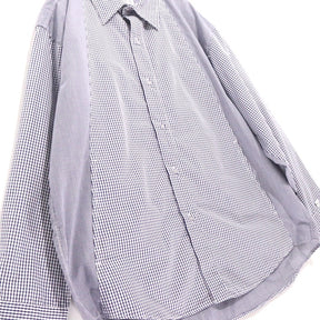 CMF OUTDOOR GARMENT 21AW | PREP L/S SHIRT CHECK "Blue/White" (CMF2102-CS03J)