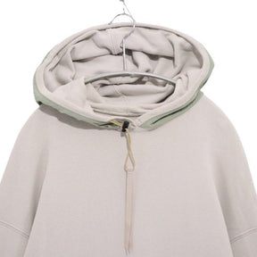 CMF OUTDOOR GARMENT 21SS | Mixed Material Sweat Hoodie "Beige" (CMF2101-J10J)