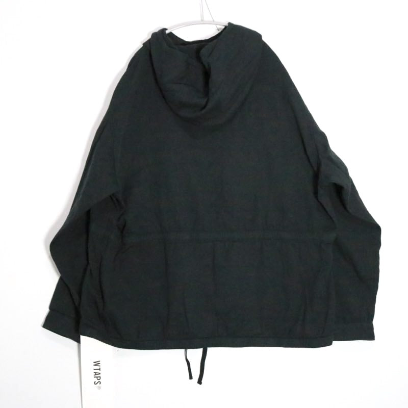 WTAPS 25AW | CHAMBER / LS / COTTON. TWILL "Black" (252WVDT-SHM04)