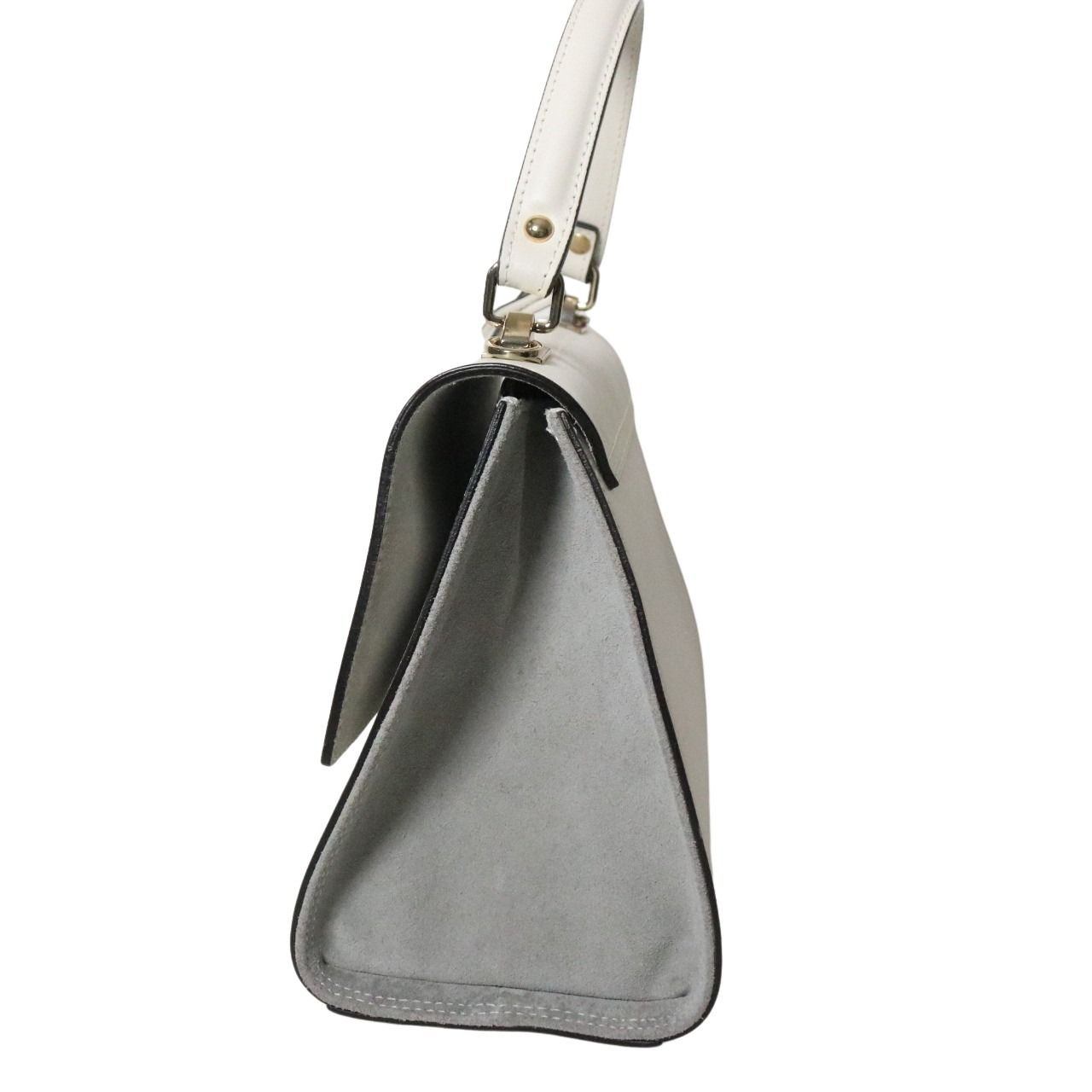 GIANNI NOTARO(ジャンニ ノターロ) Carol J. フラップ 2WAY レザーハンドバッグ