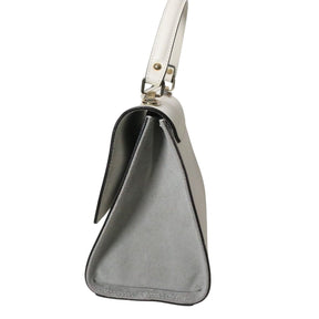 GIANNI NOTARO(ジャンニ ノターロ) Carol J. フラップ 2WAY レザーハンドバッグ