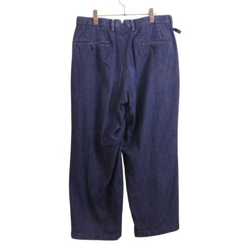 allery(アレリ―) for 417 EDIFICE 23ss 2 Tuck Denim Slacks