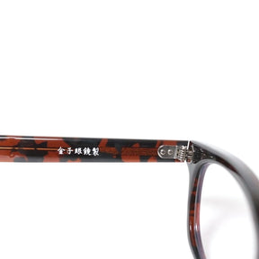 SOPHNET. 24AW | 金子眼鏡 BINCHOTAN GLASSES "Brown/備長炭" (SOPH-242082)