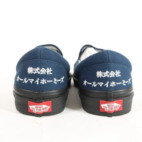 VANS × All My Homies 24SS | SLIP-ON "Navy" (V98CF ALLMYHOMIES)