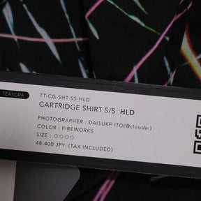 TEATORA 26SS | CARTRIDGE SHIRT S/S HLD "FIREWORKS" (TT-CG-SHT-SS-HLD)