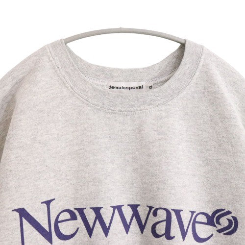 CABARET POVAL(キャバレー ポヴァール) 25AW Newwave Crewneck