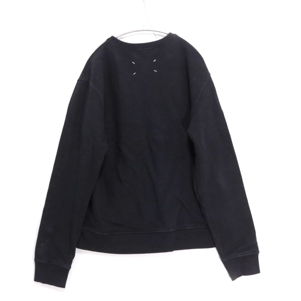 Maison Margiela 21SS | Tape Logo Print Sweatshirt "Black" (S30GU0149 S25503)
