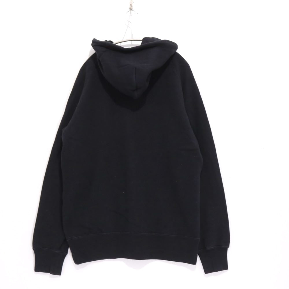 sacai × KAWS 21SS | Flock Print Hoodie "Black/Green" (21-0286S)