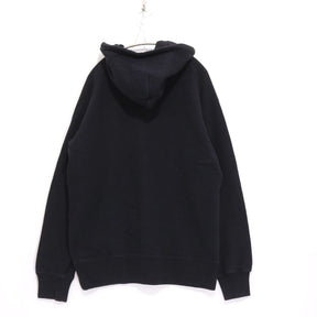 sacai × KAWS 21SS | Flock Print Hoodie "Black/Green" (21-0286S)