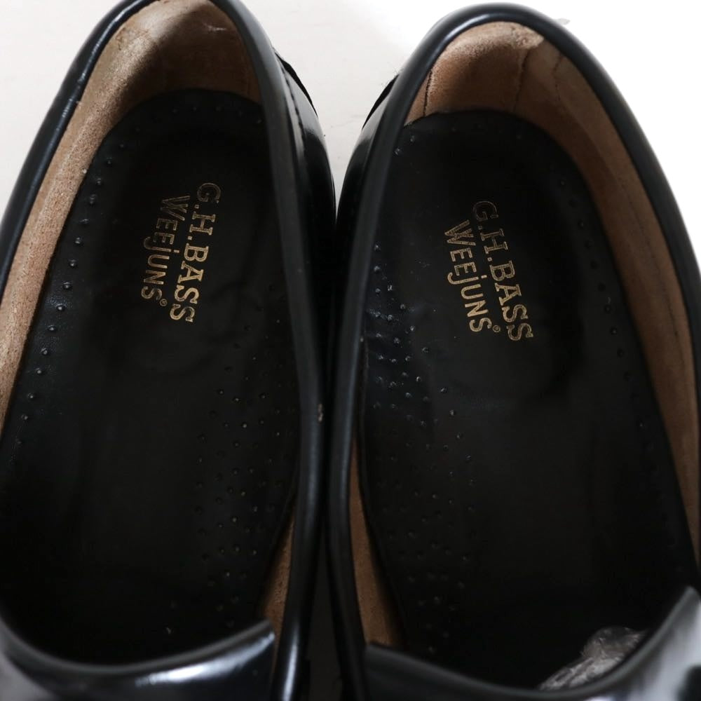 G.H.BASS | Weejuns Layton Leather Kilt Tassel Loafer "Black" (11025H)