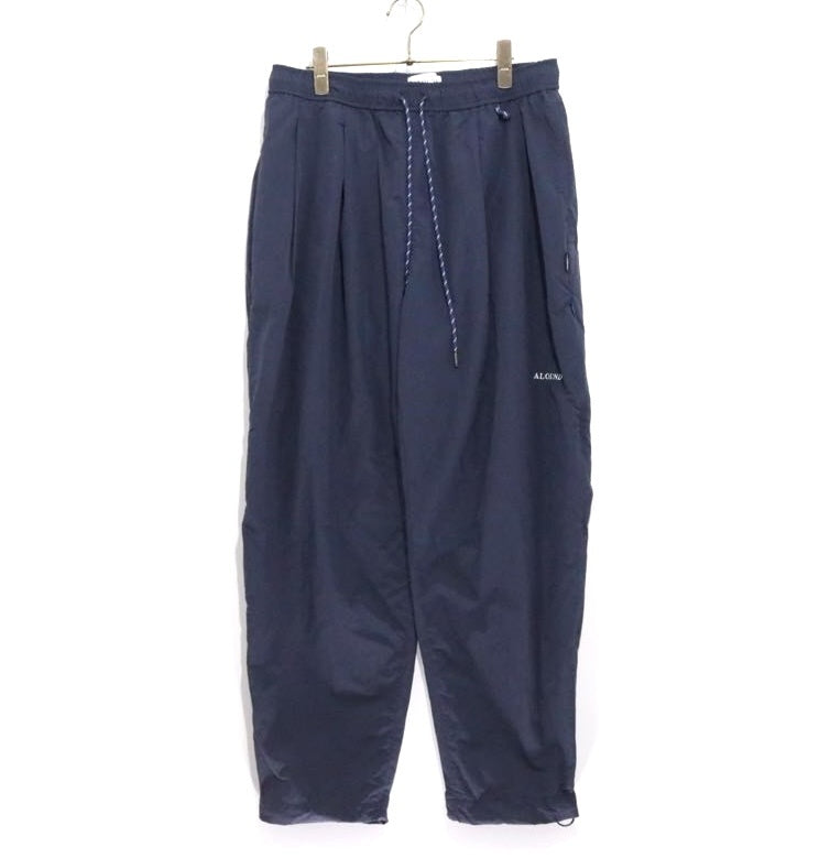 ALOUND 25SS | VENTILATION NYLON PANTS "Navy"