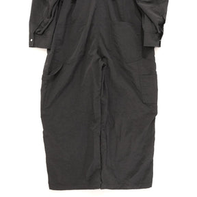 ETRE TOKYO 24SS | Belted Nylon Jumpsuit "Black" (1224530112-0)