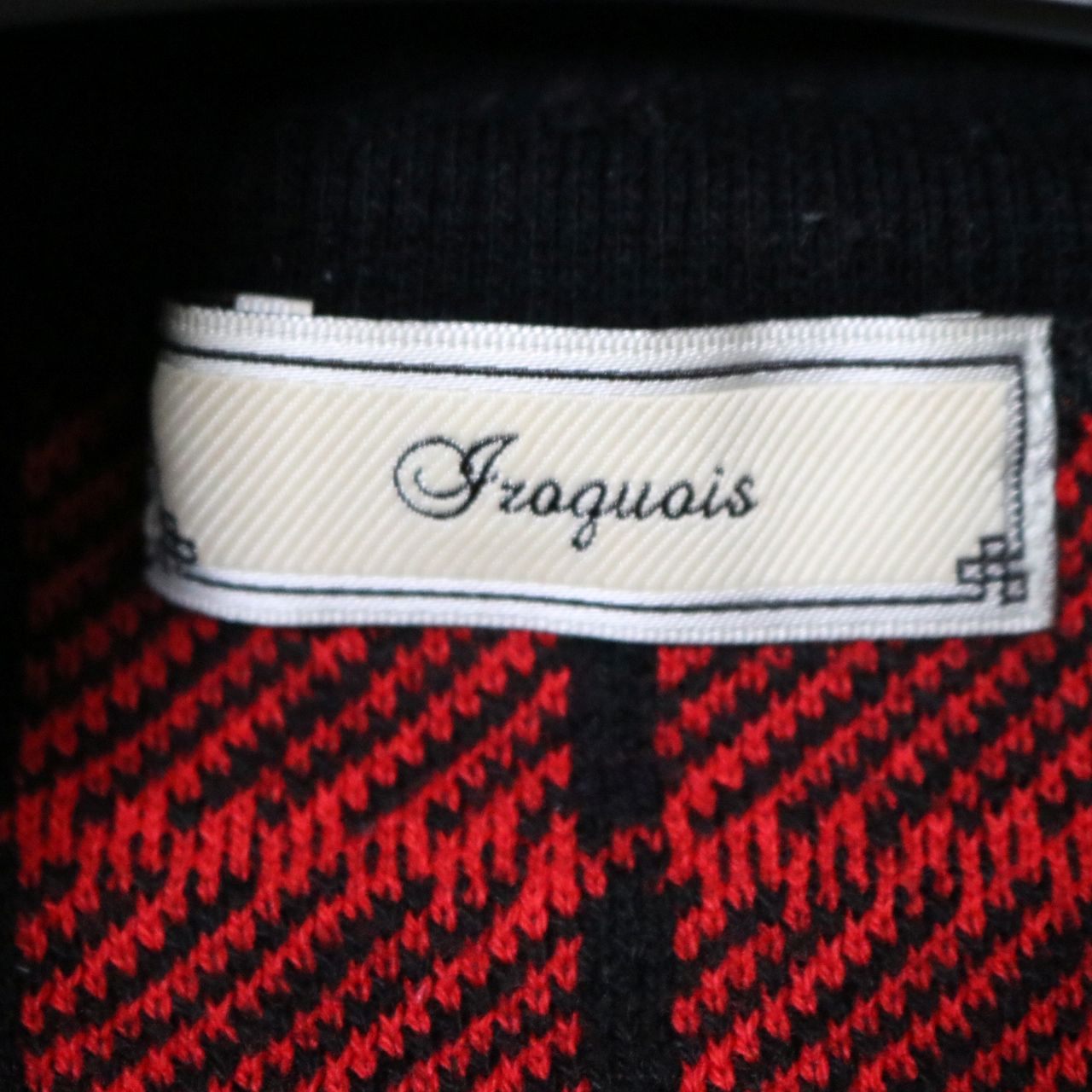 iroquois(イロコイ) 18ss ルーマニアンチェック ハイネックパーカー