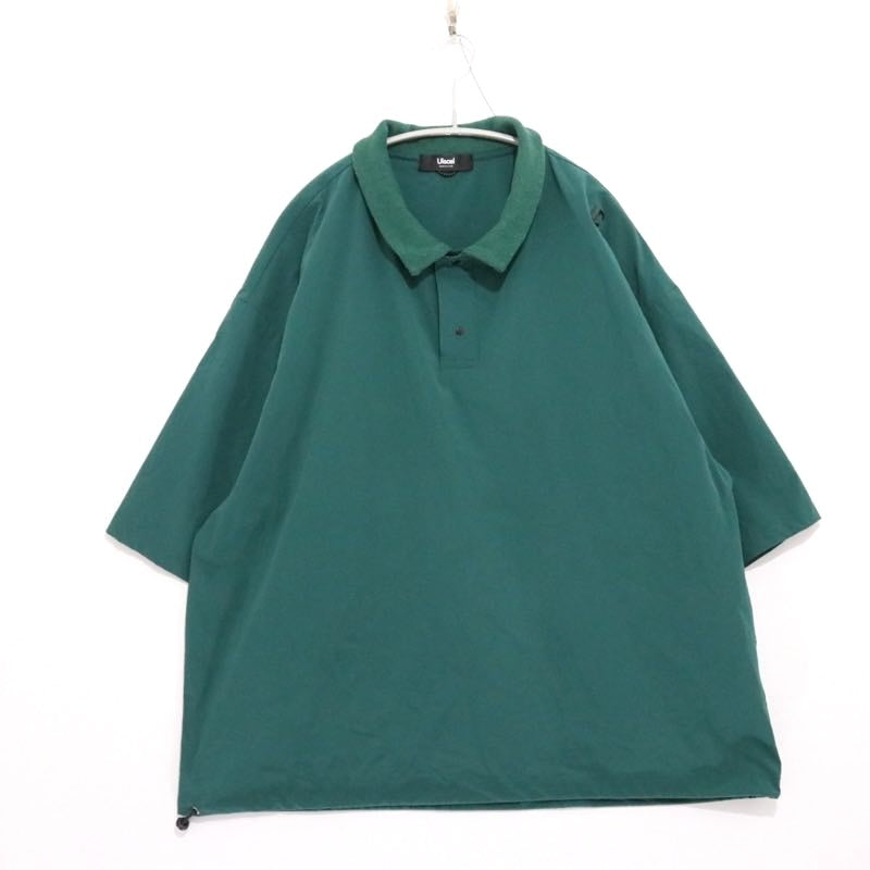 Uiscel 22SS | ルーズポロ "Green" (AU25-11D101)