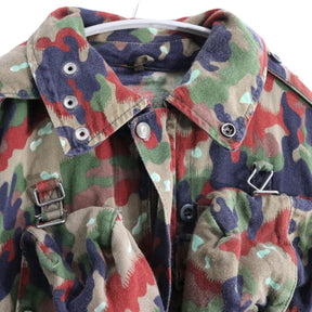 スイス軍 MILITARY M-60 マウンテンジャケット アルペンカモフラージュ 軍放出品