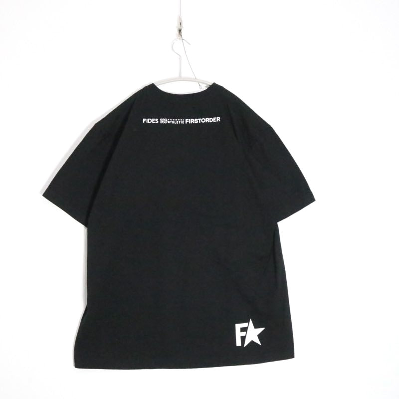 100ATHLETIC × FIDES × FIRST ORDER | S/S Tee "Black"