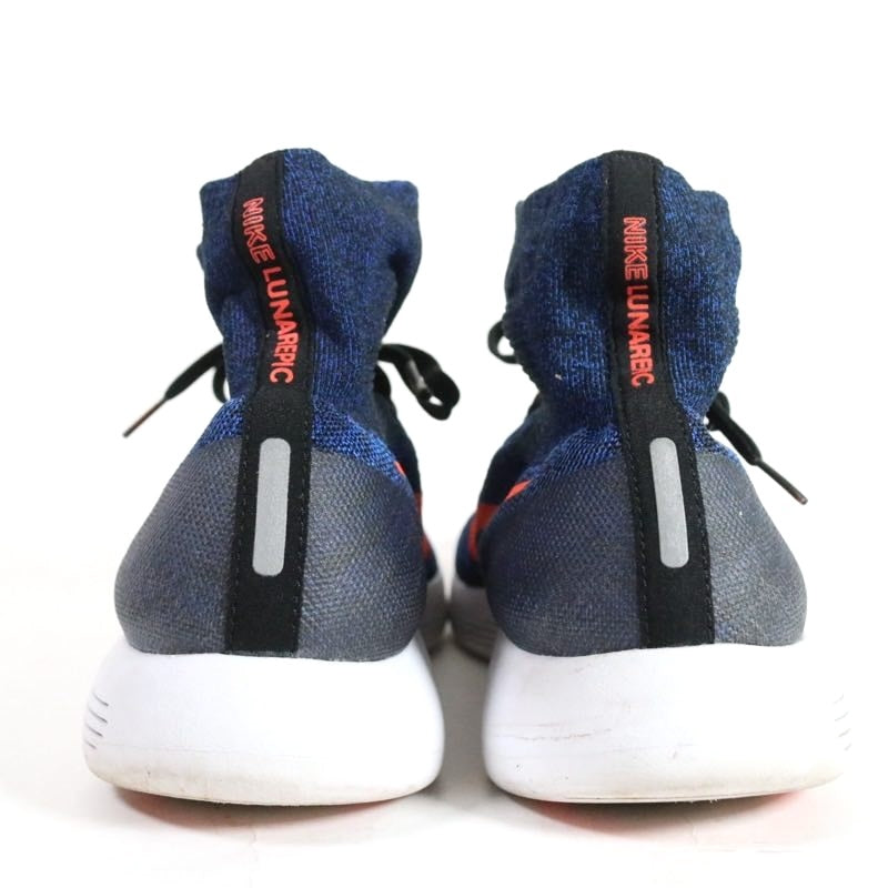 NIKE 16SS | LUNAREPIC FLYKNIT "Deep Royal Blue/Bright Mango" (818676-401)