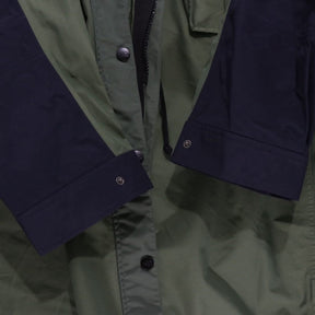 THE NORTH FACE × sacai 17AW | Long Coat "OLIVE DRAB" (NPW671SA)