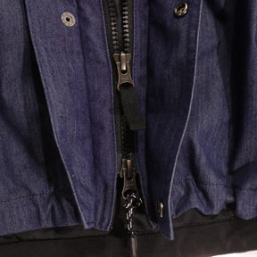 THE NORTH FACE Mountain Light Denim Jacket "Nylon Indigo/Black Denim" (NP12032)