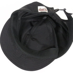 Mighty Shine | BRIDGE CAP "Black" (Cotton-Poly Hybrid)