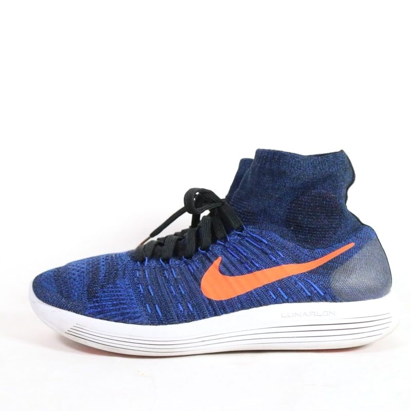NIKE 16SS | LUNAREPIC FLYKNIT "Deep Royal Blue/Bright Mango" (818676-401)