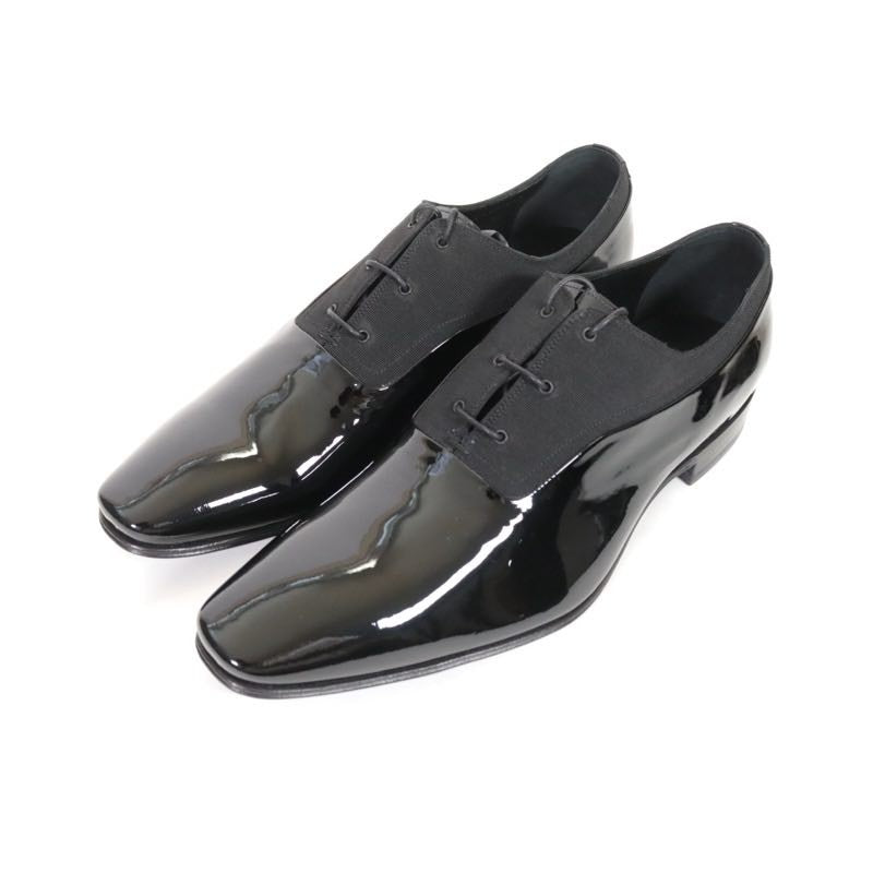 Dior HOMME | DERBY Vernis Ottoman "Black" (3DE007VOT)