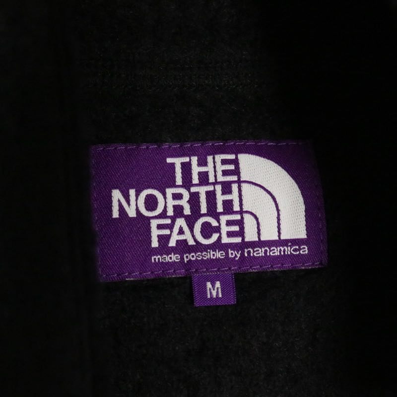 THE NORTH FACE PURPLE LABEL 25AW | POLARTEC Wool Fleece Sweater Jacket "Black" (N25FA051)