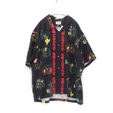 Eanbe × TUITAC | 徘徊猿 Aloha Shirt "Black"