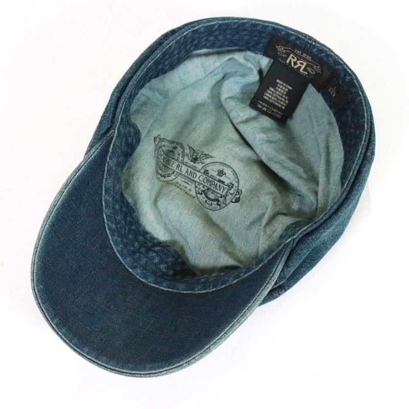 RRL | Indigo Denim Newsboy Cap "Indigo"