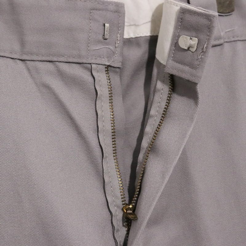 Dickies 90s-00s | Star Graphic Work Pants "Gray" (Made in Mexico)