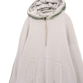 CMF OUTDOOR GARMENT 21SS | Mixed Material Sweat Hoodie "Beige" (CMF2101-J10J)