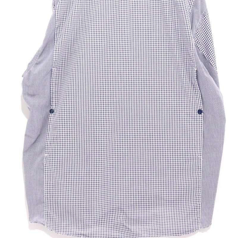 CMF OUTDOOR GARMENT 21AW | PREP L/S SHIRT CHECK "Blue/White" (CMF2102-CS03J)