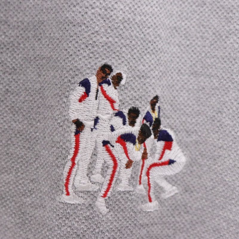 APPLEBUM | "Tribe Lady" Embroidery Polo Shirt "Grey"