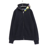 F.C.Real Bristol × A BATHING APE 19SS | SHARK FULL ZIP HOODIE "Black" (001ZPF231905X)