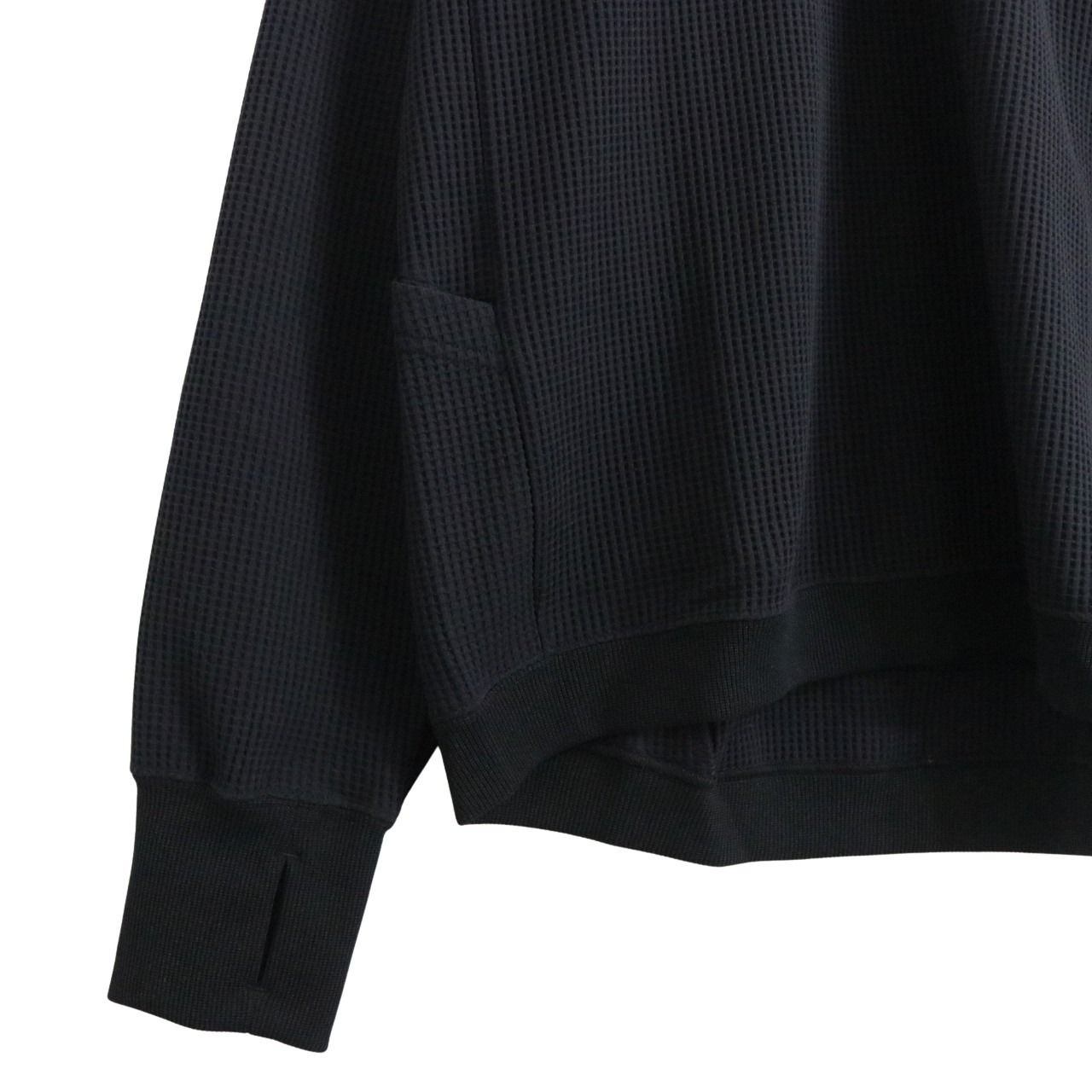 narifuri (ナリフリ)Multi Waffle Crew Neck Sweatshirt