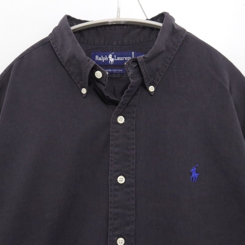 Polo Ralph Lauren 90s-00s | L/S Button-Down Shirt "Black"