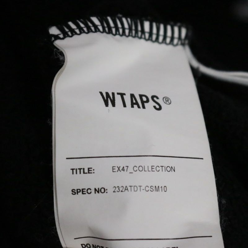 WTAPS 23AW | ACADEMY / HOODY / COTTON "Black" (232ATDT-CSM10)