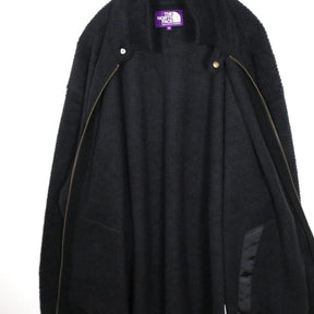 THE NORTH FACE PURPLE LABEL 25AW | POLARTEC Wool Fleece Sweater Jacket "Black" (N25FA051)