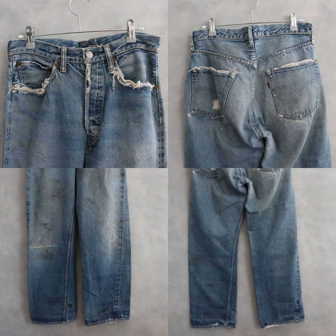 50s 60s vintage Levi's リーバイス W30 L28 メンズ デニム  501XX ギャラ入り