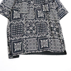 sacai × Reyn Spooner 21SS | Archive Print Mix Shirt "Navy" (21-02471M)