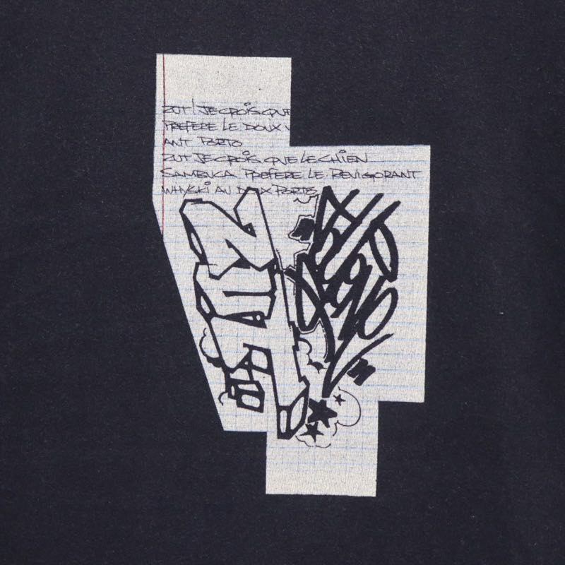 agnes b. | "ZOT" Graphic T-Shirt "Black"