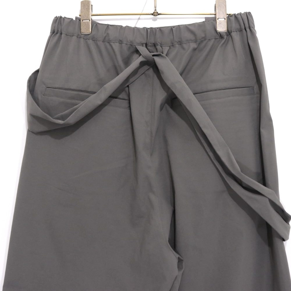 JANTZEN | Detachable Strap Wide Suspender Pants "Grey" (401R6702)