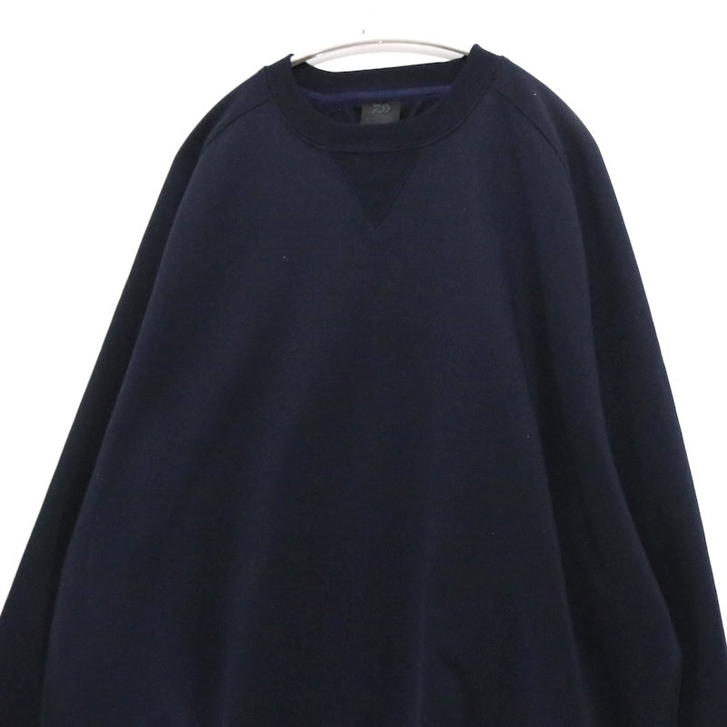 DAIWA PIER39 22AW | TECH SWEAT CREW "Navy" (BE-50022W)