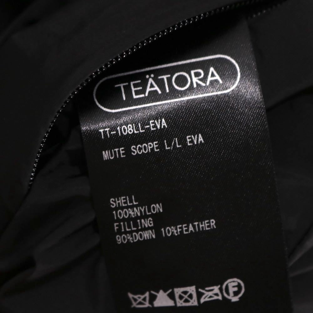 TEATORA 24FW | EVAPOD Mute Scope L/L "Black" (TT-108LL-EVA)
