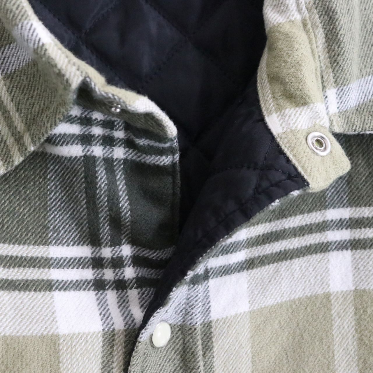 jjjound(ジョウンド) Patted Plaid Shirt