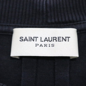 Saint Laurent Paris | Washed Pocket T-shirt "Black"(T80O 396675 Y2OP1)